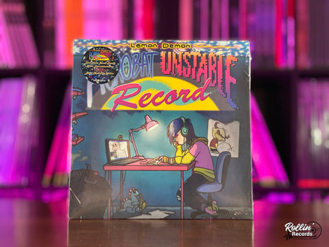 Lemon Demon - Acrobat Unstable Record (Blood Red/Piss Yellow 7")