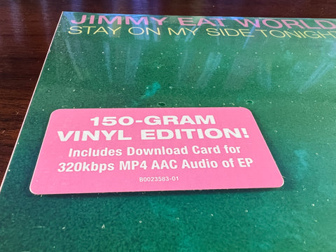 Jimmy Eat World - Stay On My Side Tonight