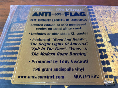 Anti-Flag - Bright Lights Of America (Music on Vinyl White Vinyl)