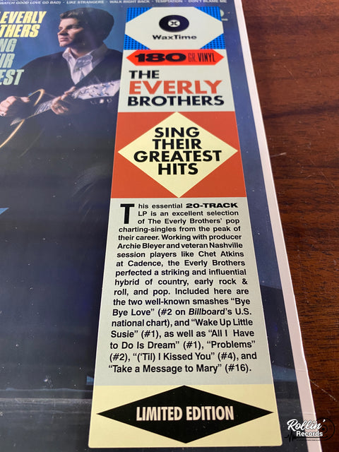 The Everly Brothers - Sing Their Greatest Hits