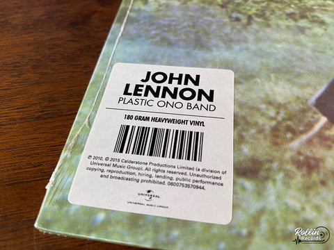 John Lennon - Plastic Ono Band