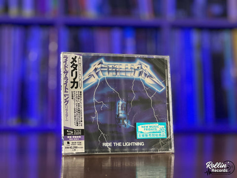 Metallica - Ride The Lightning Japan OBI SHM-CD