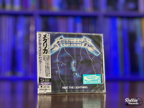 Metallica - Ride The Lightning Japan OBI SHM-CD