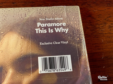 Paramore - This Is Why (Indie Exclusive Clear Vinyl)