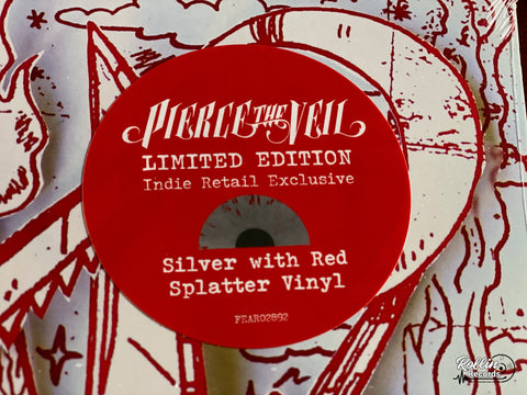 Pierce The Veil - Misadventures (Indie Exclusive Silver w/Red Splatter Vinyl)