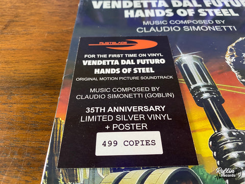 Hands of Steel (Vendetta Dal Futuro) (Original Motion Picture Soundtrack) (Silver Vinyl)