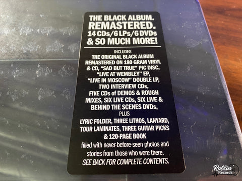 Metallica - METALLICA (Remastered Deluxe Box Set)(5LP)(14CD)(6DVD)