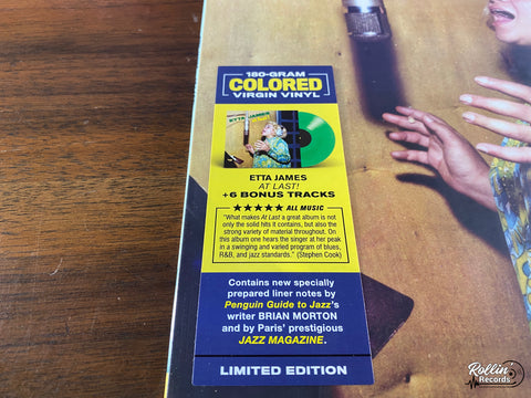 Etta James - At Last (180-Gram Colored Vinyl)