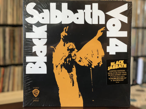 Black Sabbath - Vol. 4 Sealed 2016 Reissue Orange Vinyl