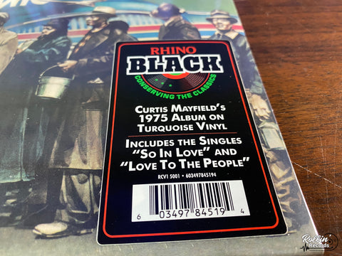 Curtis Mayfield - There’s No Place Like America (Turquoise Vinyl)