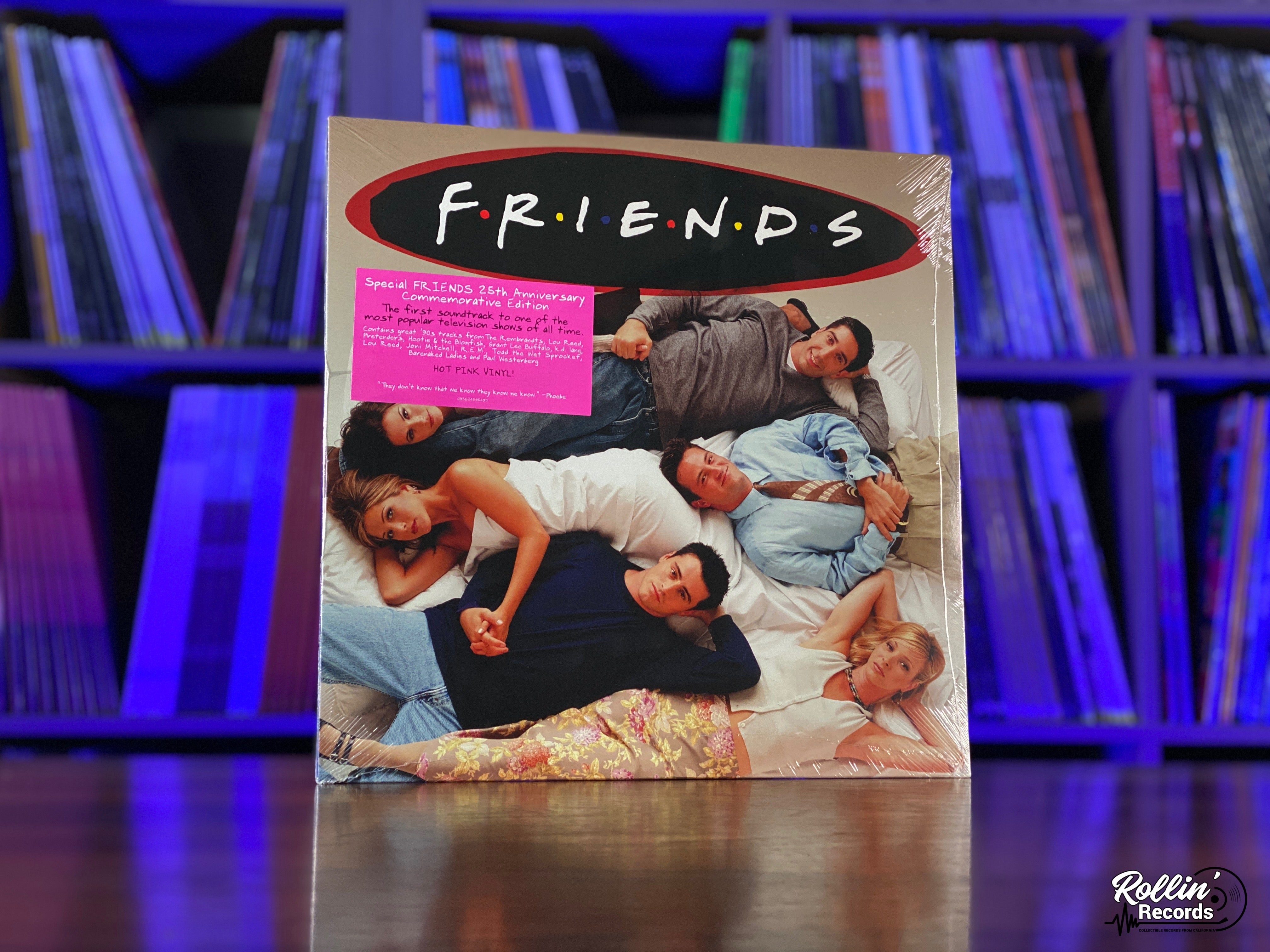 FRIENDS 25th Anniversary Commemorative Edition LP **Hot Pink Vinyl** good