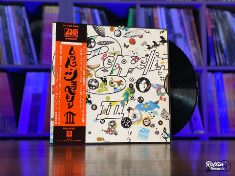 Led Zeppelin - Led Zeppelin III P-10106A Japan OBI