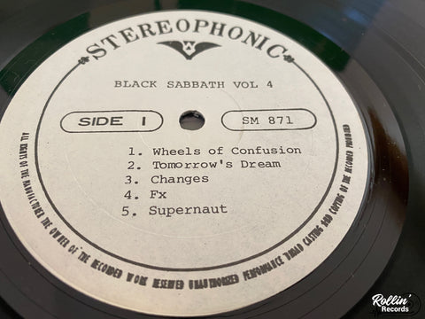 Black Sabbath - Vol 4 Korea SH 871 Green