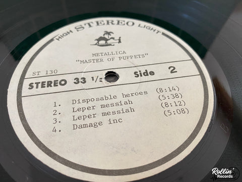 Metallica - Master Of Puppets Korea ST 130