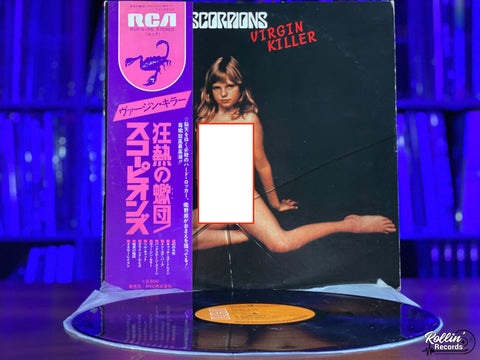 The Scorpions - Virgin Killer RVP6155 Japan Obi