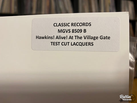 Coleman Hawkins – Hawkins! Alive! At The Village Gate Test Lacquer