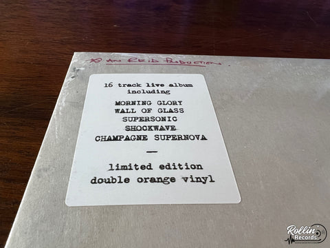 Liam Gallagher - Down By The River Thames (Orange Vinyl)