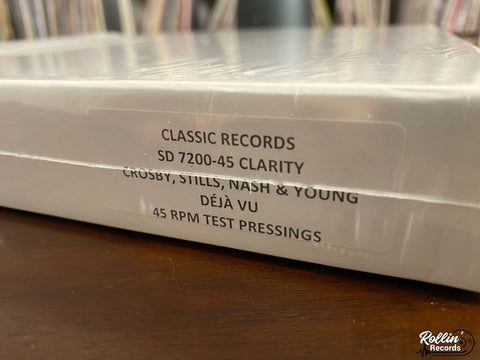 Crosby, Stills, Nash & Young, Deja Vu 45rpm Clarity Test Pressing Box Set