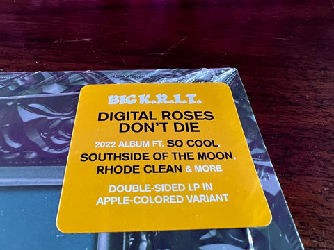 Big K.R.I.T. - Digital Roses Don't Die (Apple Colored Vinyl)