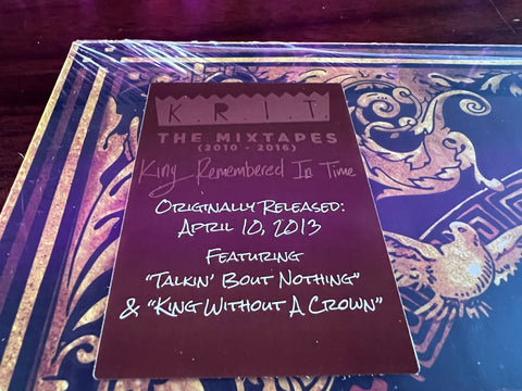 Big K.R.I.T. - King Remembered In Time (Yellow Vinyl)