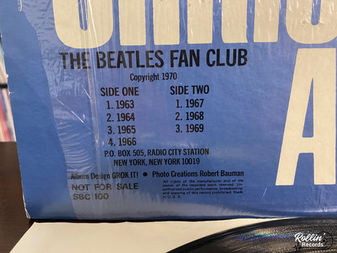 The Beatles - Christmas Album SBC 100