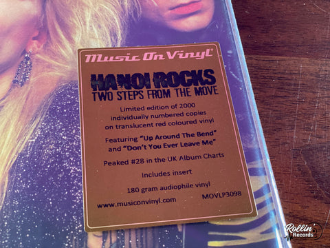 Hanoi Rocks - Two Steps From The Move (Music On Vinyl)(Red Vinyl)