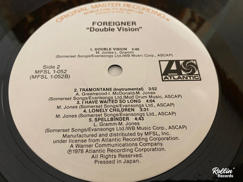 Foreigner – Double Vision MFSL 1-052