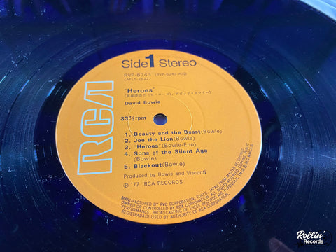 David Bowie - Heros RVP-6243 Japan Obi