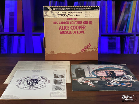 Alice Cooper - Muscle Of Love P-8404W Japan OBI