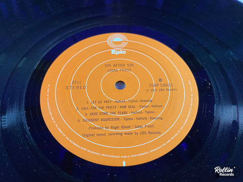 Judas Priest - Sin After Sin 25AP 536 Japan Obi