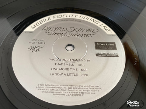 Lynyrd Skynyrd - Street Survivors MOFI 1-019