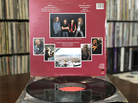 Metallica - Master Of Puppets Original Pressing