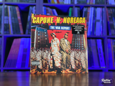 Capone-N-Noreaga - The War Report (Clear Blue & Red Splatter Vinyl)