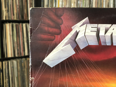 Metallica - Master Of Puppets Original Pressing