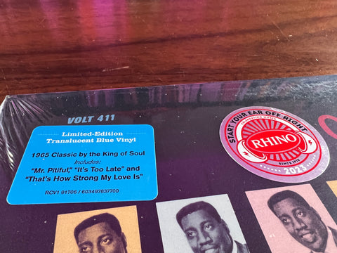 Otis Redding - Great Otis Redding Sings Soul Ballads (Blue Vinyl)(Rhino: Start Your Ear Off Right 2023)