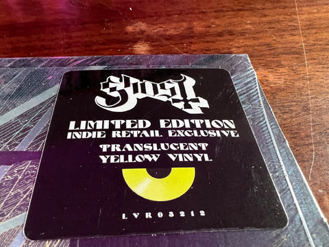Ghost - Meliora (Indie Exclusive Yellow Vinyl)