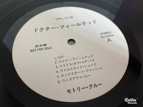 Mötley Crüe - Dr. Feelgood YPL-018 Japan Promo