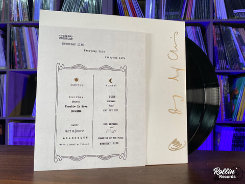 Coldplay - Everyday Life (Signed Test Pressing)