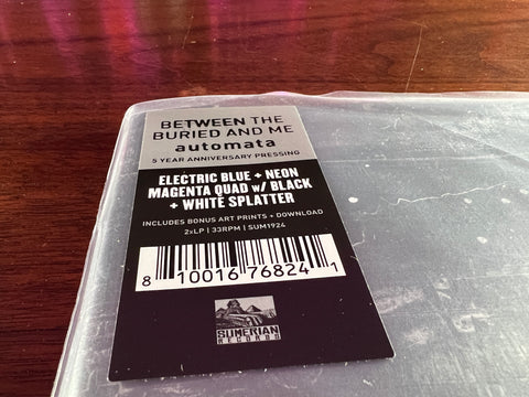 Between the Buried and Me - Automata (Blue & Magenta Vinyl)