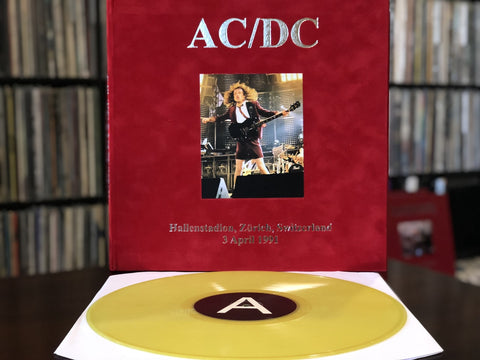AC/DC- Hallenstadion, Zürich, Switzerland, 4/3/91 TBP 3xLP