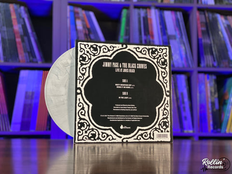 Jimmy Page & The Black Crowes - Live at Jones Beach (RSD 2017 Black & White Marble 10”)