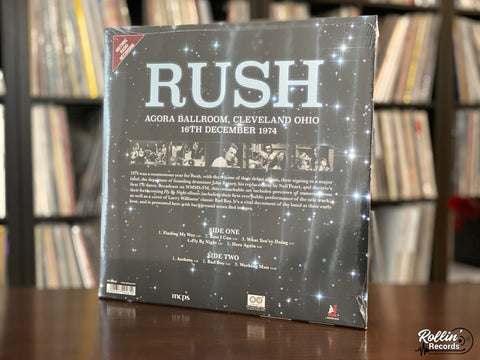 Rush - Agora Ballroom - Cleveland, Ohio - 16th December 1974