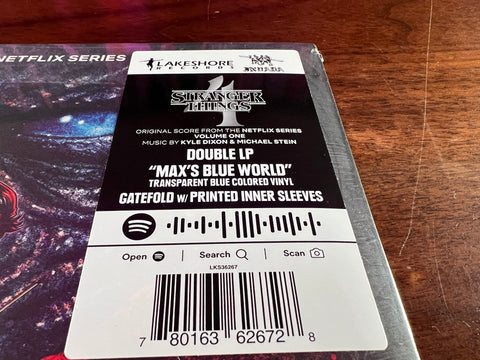 Stranger Things: Season 4 Volume 1 (Blue Colored Vinyl)