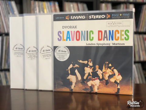 Dvořák - London Symphony/Martinon - Slavonic Dances Classic 200 Gram 45 RPM
