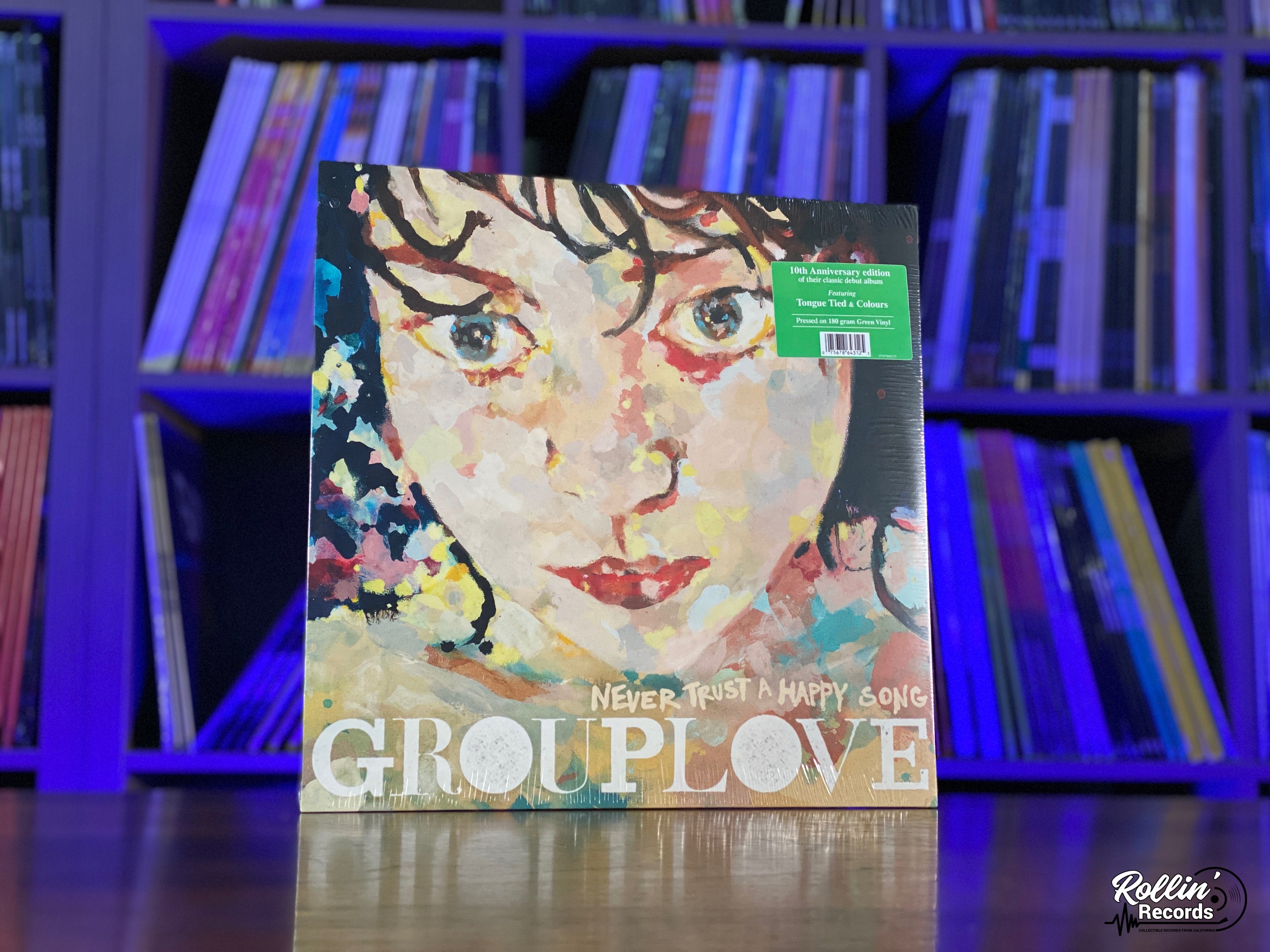 Grouplove - Never Trust A Happy Song (Green Vinyl)