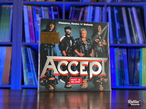 Accept - Hot & Slow (Silver and Red Marbled Vinyl)