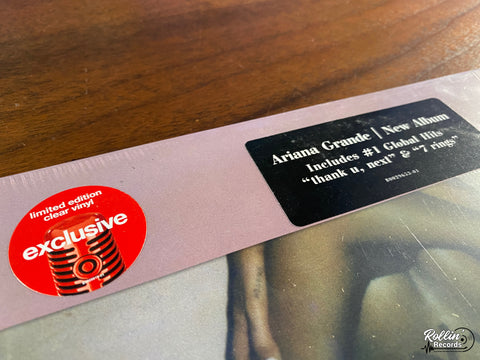 Ariana Grande - thank u, next (Target Exclusive Clear Vinyl)