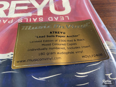 Atreyu - Lead Sails Paper Anchor (Music On Vinyl)