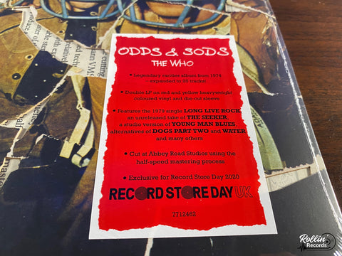 The Who - Odds & Sods (Red, Yellow Vinyl)