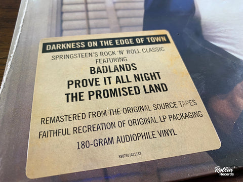 Bruce Springsteen - Darkness on the Edge of Town
